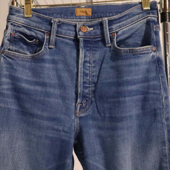 MOTHER jeans- THE TOMCAT , Size 27, HEMMED***  to 25" - Picture 1 of 11